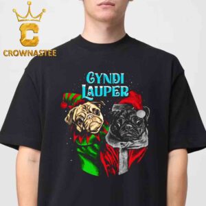 Cyndi Lauper Christmas Holiday Dog Classic T-Shirt Sweater Hoodie