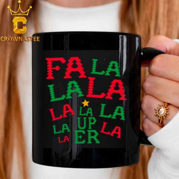 Cyndi Lauper Falalala Lauper Christmas Holiday Ceramic Mug Cup