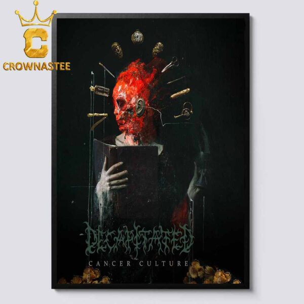 Decapitated Band Cancer Culture Album Cover Home Decor Poster Canvas