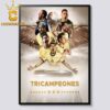 El Club America Es Tricampeon De La Liga 2024 Home Decor Poster Canvas