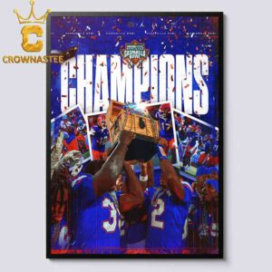 Florida Gators Football 2024 Champions Union Home Mortage Gasparilla Bowl Home Decor Poster Canvas