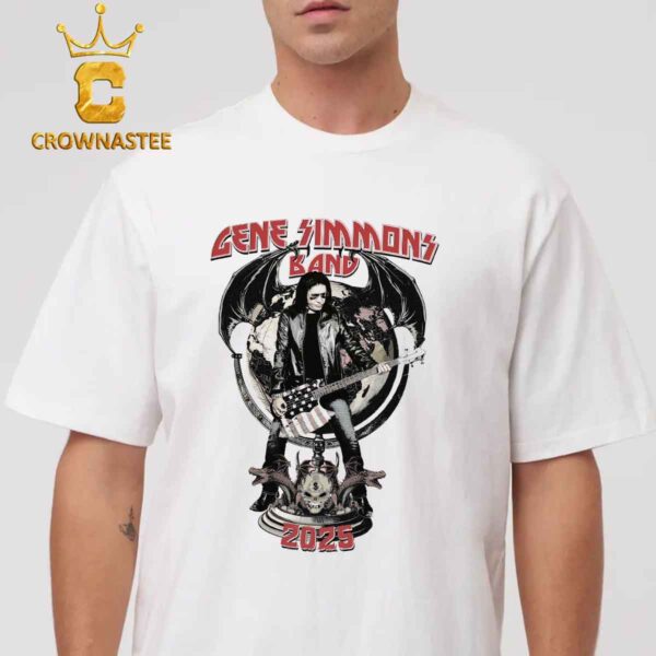 Gene Simmons Band Spring 2025 Shows On April 28th Classic T-Shirt