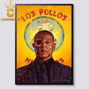 Gustavo Fring Breaking Bad Los Pollos Hermandos Home Decor Poster Canvas