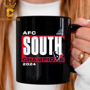 Houston Texans 2024 AFC South Division Champions Ceramic Cup Mug