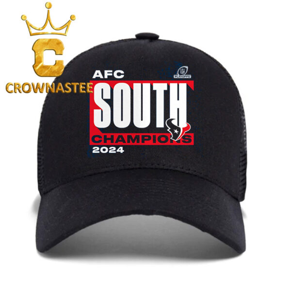 Houston Texans 2024 AFC South Division Champions Classic Cap Hat