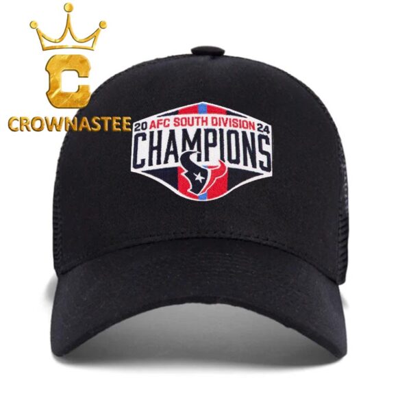 Houston Texans 2024 AFC South Division Champions Classic Hat Cap Snapback