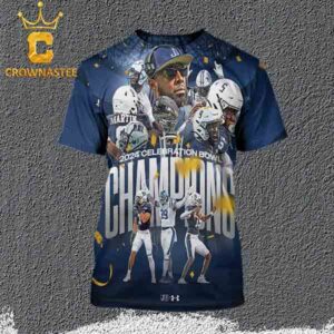 Jackson State Tigers Football 2024 Champions Cricket Celebration Bowl All Over Print T-Shirt