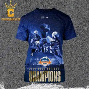 Jackson State Tigers Football HBCU Champions Of Cricket Celebration Bowl 2024 All Over Print T-Shirt