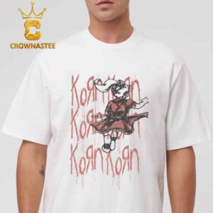 Korn Follow The Leader FTL 25 Girl Paint Drip Boyfriend Classic T-Shirt