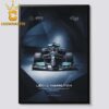 Lewis Hamilton Obrigado Brasil 2021 Mercedes AMG PETRONAS F1 Team Home Decor Poster Canvas