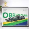 Lewis Hamilton Silverstone 9 Great Britain Win 2024Mercedes AMG PETRONAS F1 Team Home Decor Poster Canvas