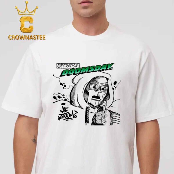 MF DOOM Doomsday 25th Anniversary Sketch Classic T-Shirt