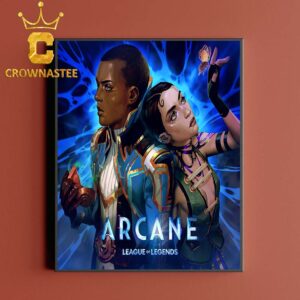 Ma Meilleure Ennemie Arcane League Of Legends Stromae And Pomme Home Decor Poster Canvas