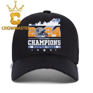 Memphis Tigers Football 2024 Scooters Coffee Frisco Bowl Champions Classic Hat Cap