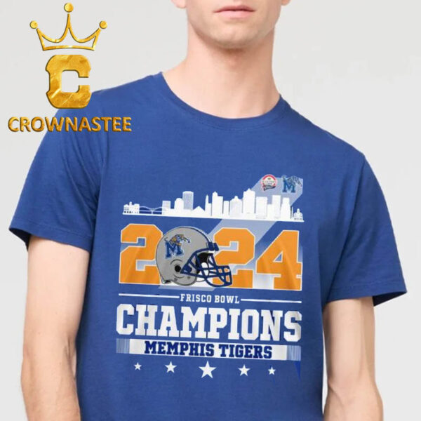 Memphis Tigers Football 2024 Scooters Coffee Frisco Bowl Champions Classic T-Shirt Hoodie Sweater