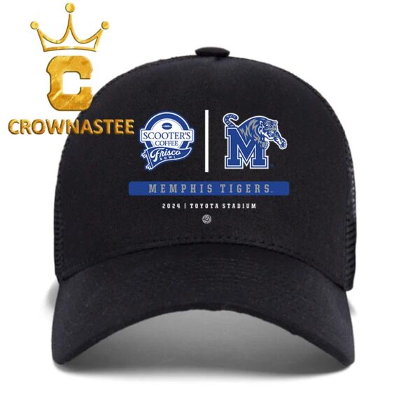 Memphis Tigers Football 2024 Scooters Coffee Frisco Bowl Toyota Stadium Classic Hat Cap