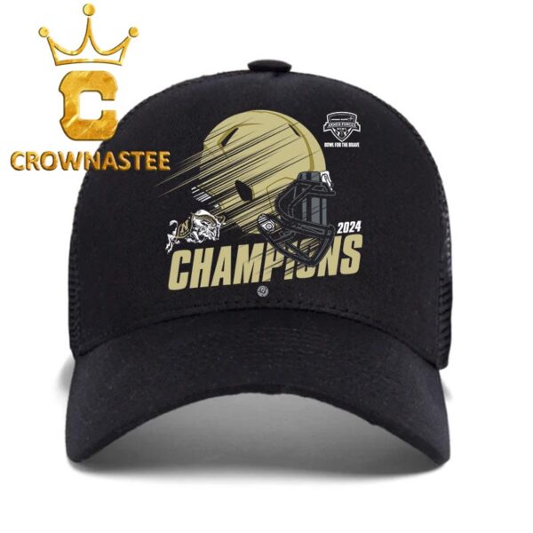 Navy Midshipmen Football 2024 Lockheed Martin Armed Forces Bowl Champions Classic Hat Cap