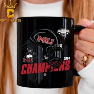 Northern Illinois Huskies NIU Football 2024 Famous Idaho Potato Bowl Champions Ceramic Mug Cup