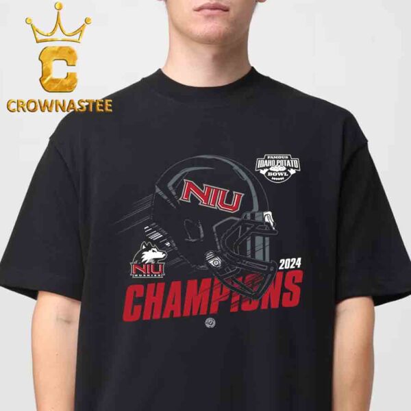 Northern Illinois Huskies NIU Football 2024 Famous Idaho Potato Bowl Champions Classic T-Shirt