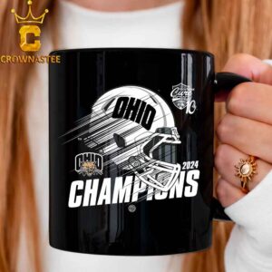 Ohio Football 2024 Champions StaffDNA Cure Bowl Ceramic Mug Cup