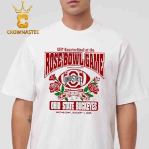 Ohio State Buckeyes College Football Playoff 2025 Rose Bowl Classic T-Shirt Hoodie Sweater