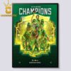 Oregon Ducks Football Big Ten Champions 2024 Home Decor Poster Canvas