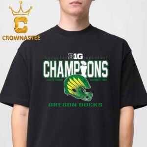 Oregon Ducks Football Big Ten Champions 2024 Classic T-Shirt Hoodie Sweater