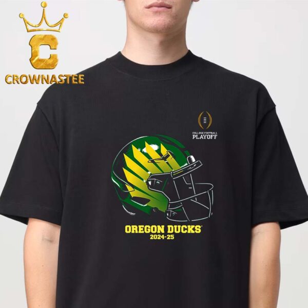 Oregon Football College Football Playoff 2025 Oregon Helmet Unisex T-Shirt