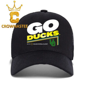 Oregon Football College Football Playoff 2025 Oregon Slogan Go Ducks Classic Hat Cap