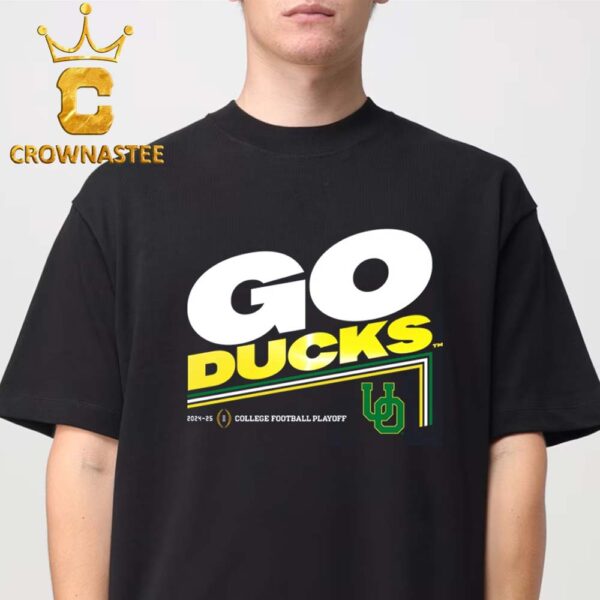 Oregon Football College Football Playoff 2025 Oregon Slogan Go Ducks Classic T-Shirt