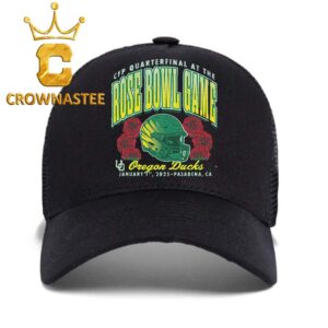 Oregon Football College Football Playoff 2025 Rose Bowl Game Bound Classic Hat Cap