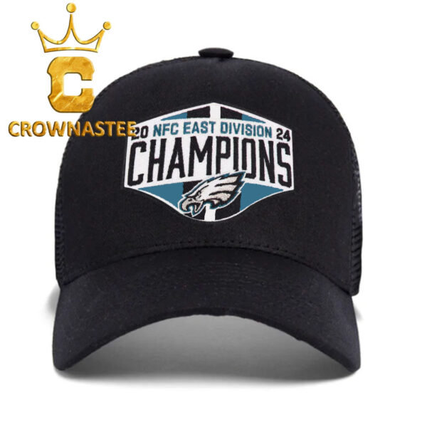 Philadelphia Eagles 2024 NFC East Division Champions Classic Hat Cap