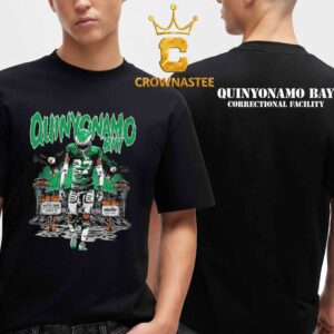 Philadelphia Eagles Quinyonamo Bay Correctional Facility Two Sided T-Shirt