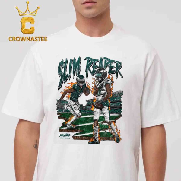 Philadelphia Eagles Slim Reaper Classic T-Shirt Hoodie Sweater