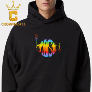 Phish Lodgewood Rainbow Logo Classic Hoodie Sweater T-Shirt