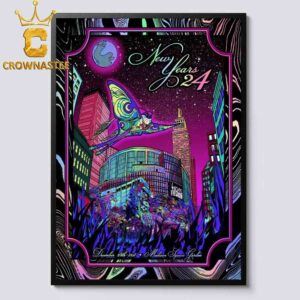 Phish New Year 2024 Madison Square Garden From December 28th To 31st Home Decor Poster Canvas