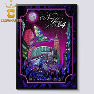 Phish New Year Madison Square Garden From December 28th To 31st 2024 Home Decor Poster Canvas