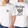 Riley Green Jacksonville AL Nashville TN EST 1988 Buckman Country Two Sided T-Shirt