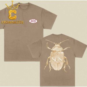 SZA SOS Deluxe Brown Beetle All Over Print T-Shirt