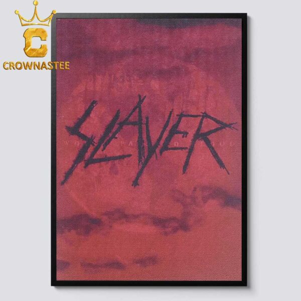 Slayer World Painted Blood Home Decor Poster Canvas