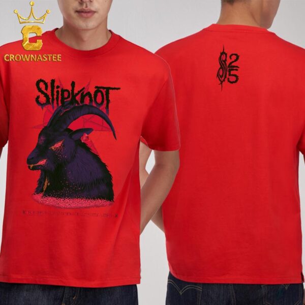 Slipknot Birmingham UK 2024 Utilica Arena On December 18th Two Sided T-Shirt