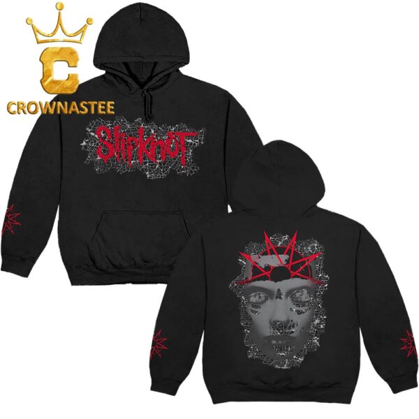 Slipknot Cracked Logo All Over Print Hoodie