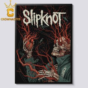 Slipknot Leeds UK 2024 First Direct Arena On Decemer 14th Home Decor Poster Canvas