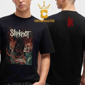 Slipknot Leeds UK 2024 First Direct Arena On Decemer 14th Two Sided T-Shirt