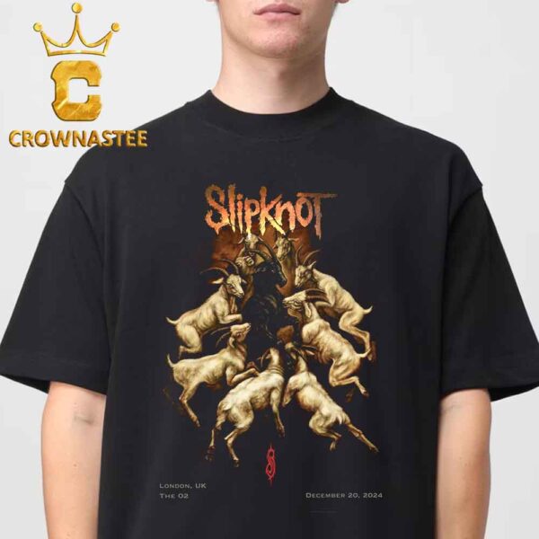 Slipknot London UK 2024 The O2 Arena On December 20th Classic T-Shirt