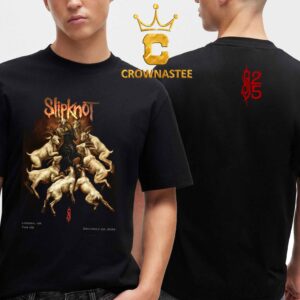 Slipknot London UK 2024 The O2 Arena On December 20th Two Sided T-Shirt