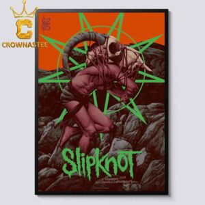 Slipknot Stuttgart Germany 2024 Hanns Martin Schleyer Halle On December 8th Home Decor Poster Canvas