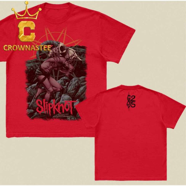 Slipknot Stuttgart Germany 2024 Hanns Martin Schleyer Halle On December 8th Two Sided T-Shirt