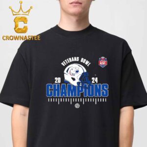 South Alabama Jaguars Football 2024 Champions IS4S Salute To Veterans Bowl Classic T-Shirt