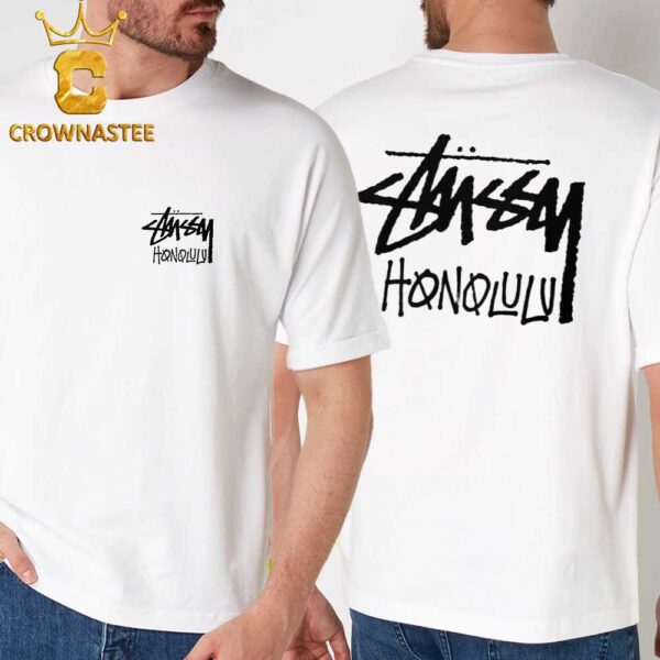 Stussy Honolulu Classic Two Sided T-Shirt Hoodie Sweater